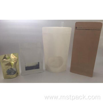 Kraft Paper Stocks Bag Customized Design